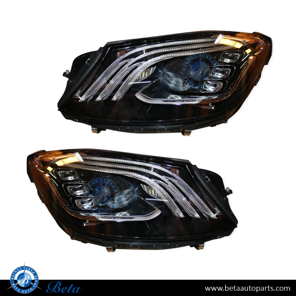 Headlamp Upgrade to 2018 Look withoutut Control Unit for Mercedes S-Class W222 2014-2017 models, Part Number 2229067703/2229000000 Headlamp Upgrade to 2018 Look withoutut Control Unit for Mercedes S-Class W222 2014-2017 models, Part Number 2229067703/2229000000